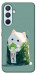 Чехол Cat onigiri для Galaxy A54 5G