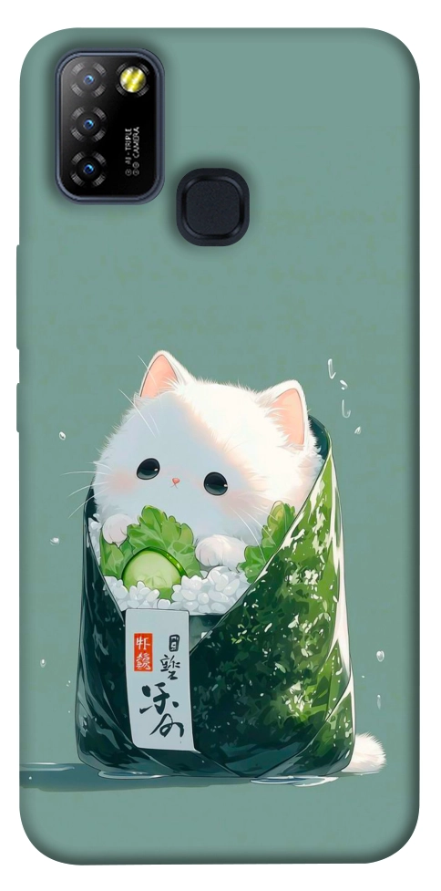 Чехол Cat onigiri для Infinix Hot 10 Lite