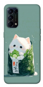 Чохол Cat onigiri для Oppo Reno 5 4G