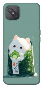 Чехол Cat onigiri для Oppo A92s