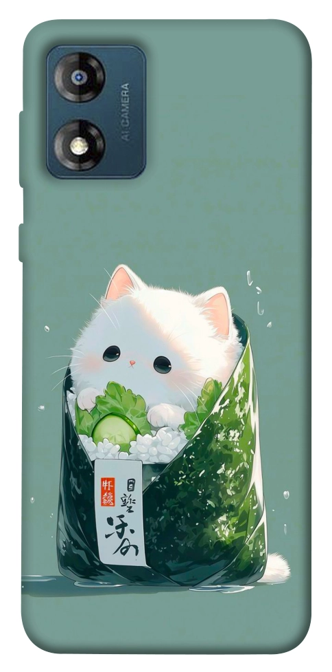 Чехол Cat onigiri для Motorola Moto E13