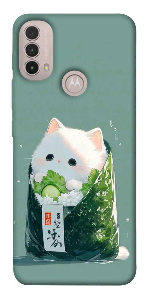 Чохол Cat onigiri для Motorola Moto E40