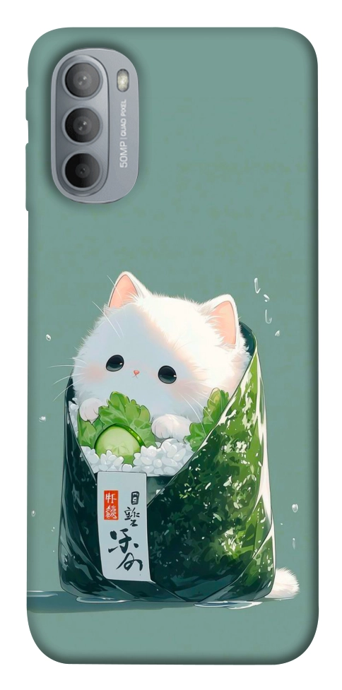 Чехол Cat onigiri для Motorola Moto G31