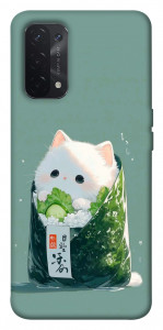 Чехол Cat onigiri для Oppo A74 5G