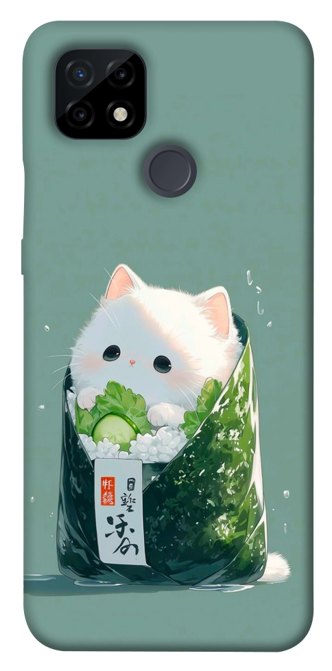 Чохол Cat onigiri для Realme C21