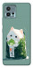 Чехол Cat onigiri для Motorola Moto G72