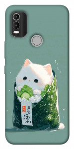 Чехол Cat onigiri для Nokia C21 Plus