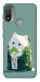 Чехол Cat onigiri для Motorola Moto E20