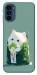Чехол Cat onigiri для Motorola Moto G41