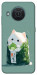 Чехол Cat onigiri для Nokia X20