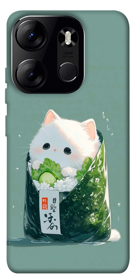 Чехол Cat onigiri для Tecno Spark Go 2023