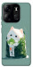 Чехол Cat onigiri для Tecno Spark Go 2023