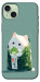 Чохол Cat onigiri для iPhone 15 Plus