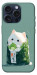 Чехол Cat onigiri для iPhone 15 Pro
