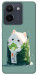 Чехол Cat onigiri для Vivo Y36
