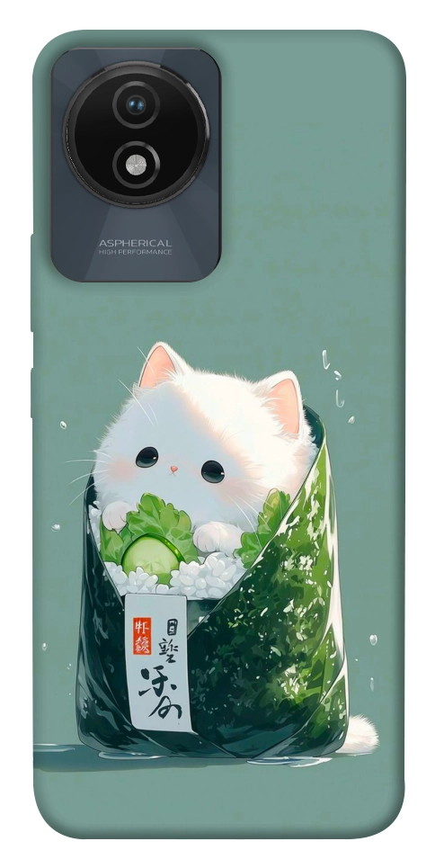 Чехол Cat onigiri для Vivo Y02