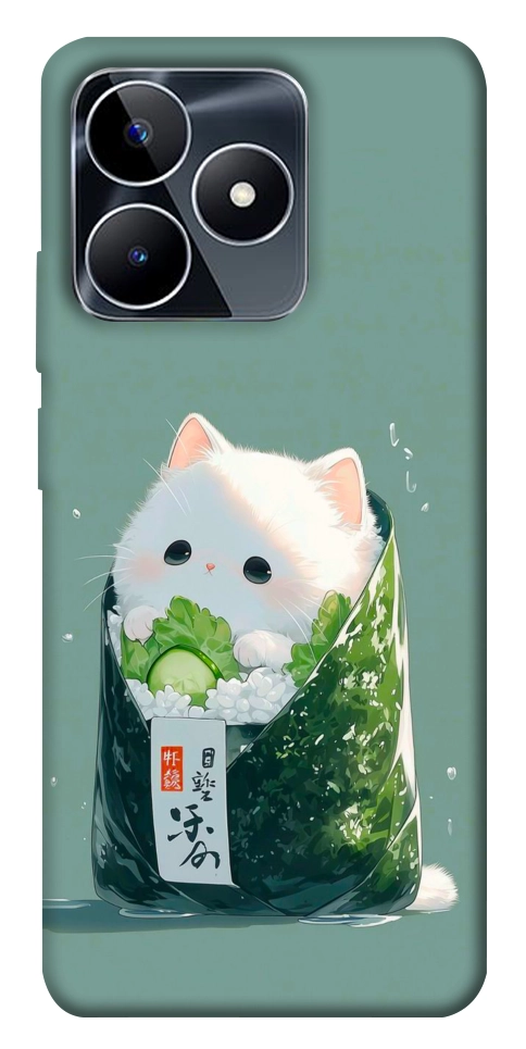 Чехол Cat onigiri для Realme C53