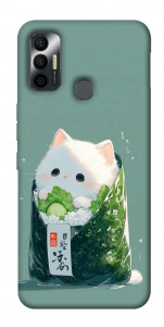 Чехол Cat onigiri для TECNO Spark 7