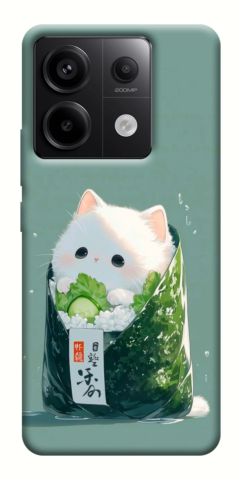 Чехол Cat onigiri для Xiaomi Redmi Note 13 Pro 4G