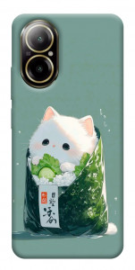 Чехол Cat onigiri для Realme C67 4G