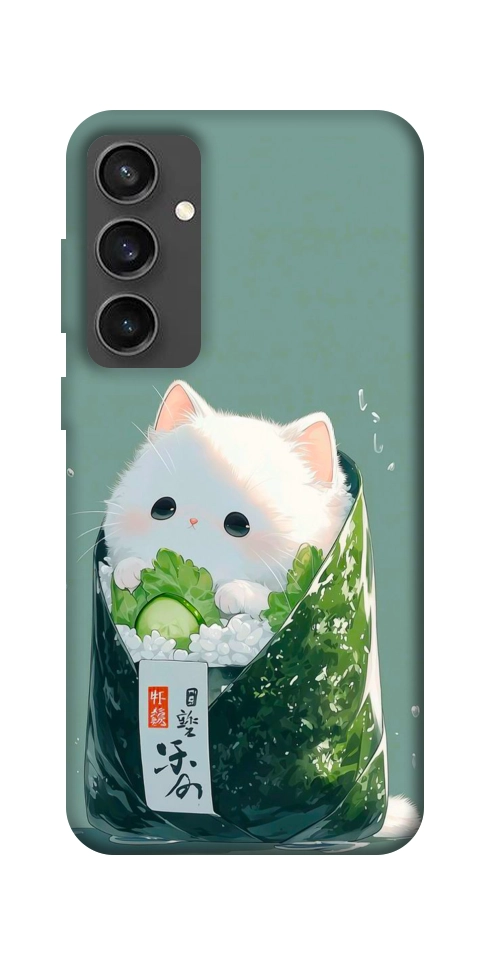 Чехол Cat onigiri для Galaxy S24 FE