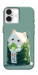Чехол Cat onigiri для iPhone 16 Plus