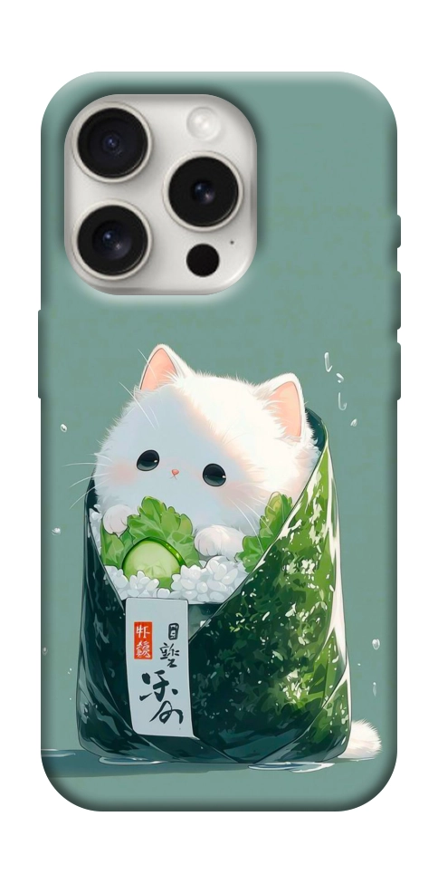 Чохол Cat onigiri для iPhone 16 Pro Max