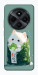 Чехол Cat onigiri для Xiaomi Redmi 14C