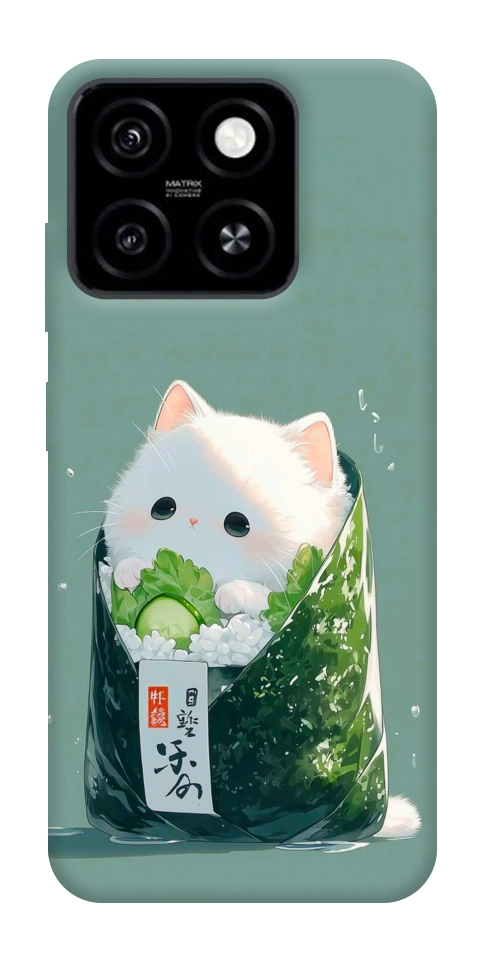 Чехол Cat onigiri для ZTE Blade A55 4G