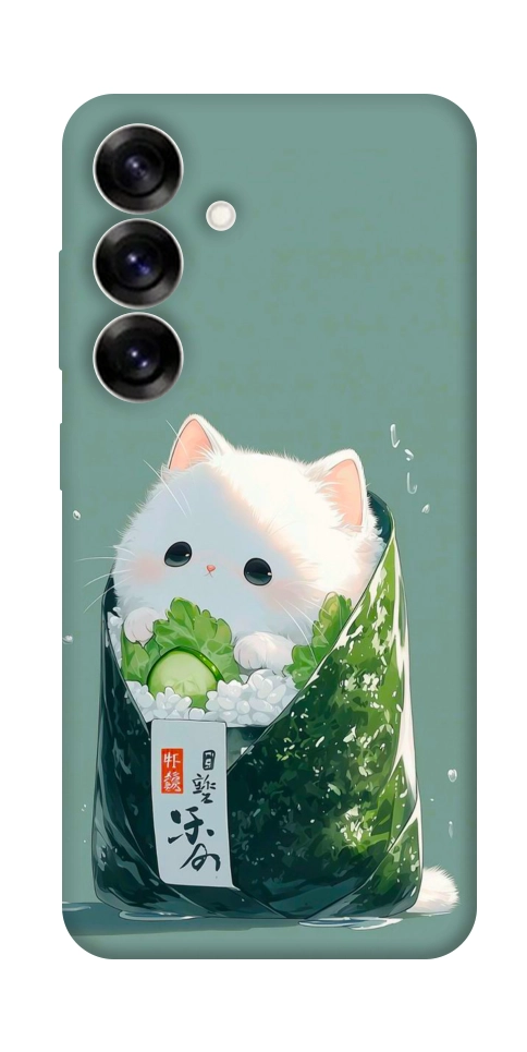 Чехол Cat onigiri для Galaxy S25