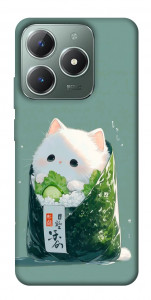 Чохол Cat onigiri для Realme C61