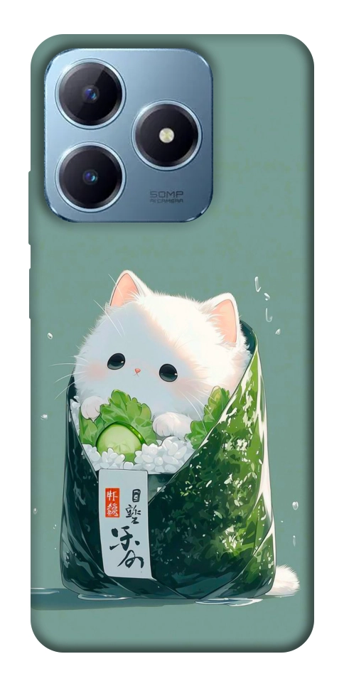 Чехол Cat onigiri для Realme C63 4G