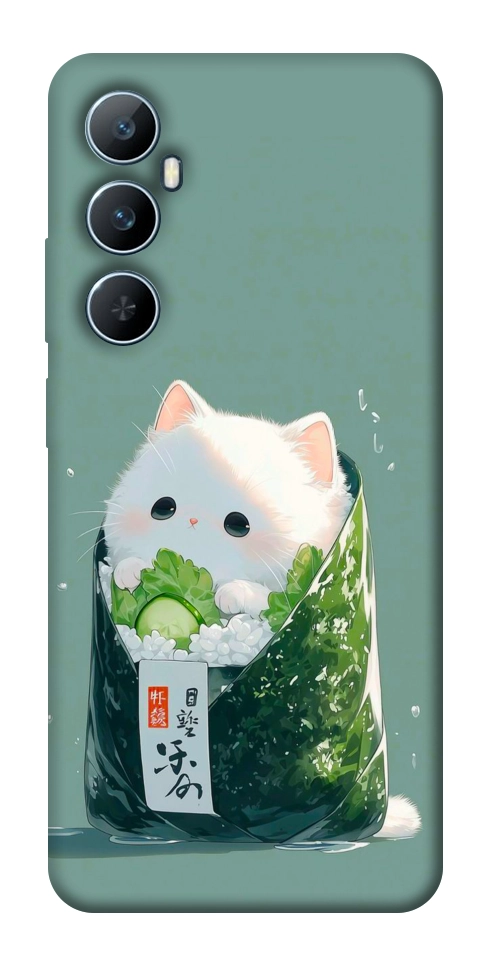 Чехол Cat onigiri для Realme C65 4G