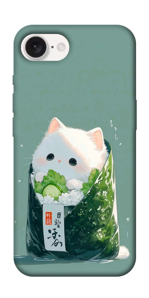 Чохол Cat onigiri для iPhone 16e