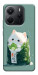 Чохол Cat onigiri для Xiaomi Redmi Note 14 4G (Int. version)