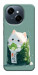 Чехол Cat onigiri для TECNO Spark Go 1 (KL4)