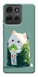 Чехол Cat onigiri для Motorola Moto G75 5G