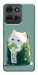 Чехол Cat onigiri для Motorola Moto G75 5G