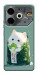 Чохол Cat onigiri для TECNO Pova 6 Neo (LI6)