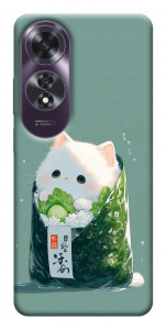 Чехол Cat onigiri для Oppo A60 4G