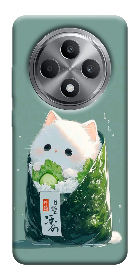 Чехол Cat onigiri для Oppo Reno 12 F 4G