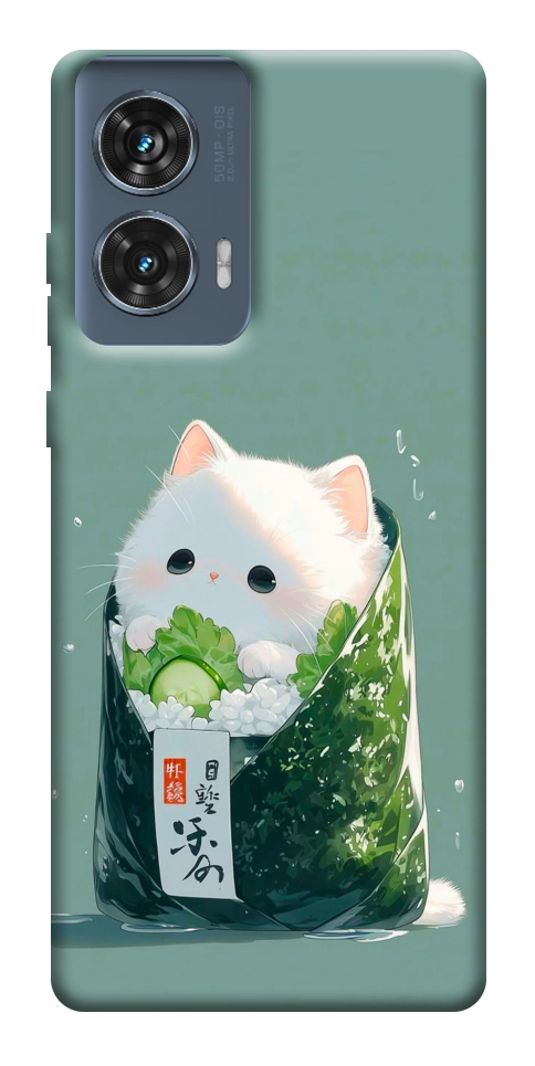 Чехол Cat onigiri для Motorola Edge 50 Fusion