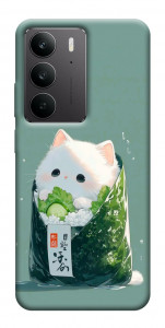 Чохол Cat onigiri для Realme C75