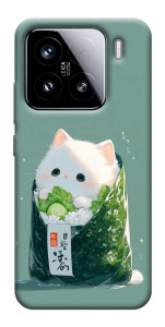 Чехол Cat onigiri для Xiaomi 15