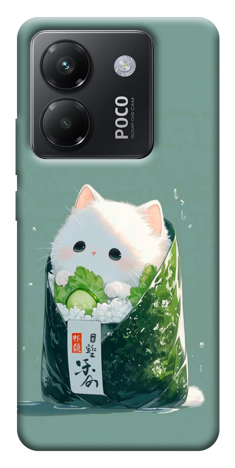 Чехол Cat onigiri для Xiaomi Poco M7 Pro 5G