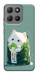 Чехол Cat onigiri для Motorola Moto G15 4G