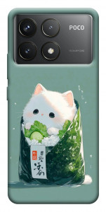 Чехол Cat onigiri для Xiaomi Poco F6 Pro