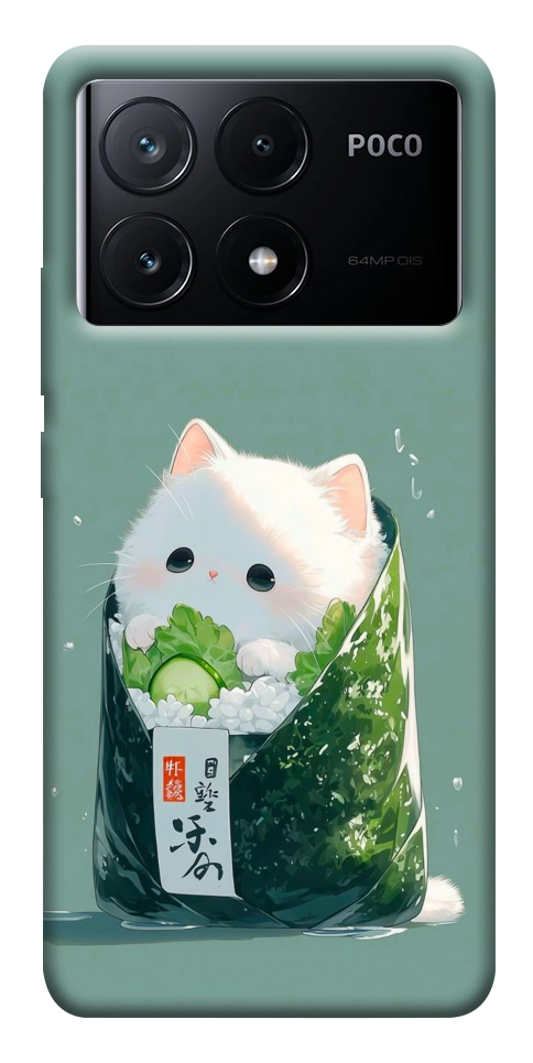 Чохол Cat onigiri для Xiaomi Poco X6 Pro