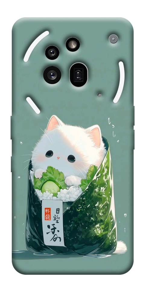 Чехол Cat onigiri для Nothing Phone (3a) Pro