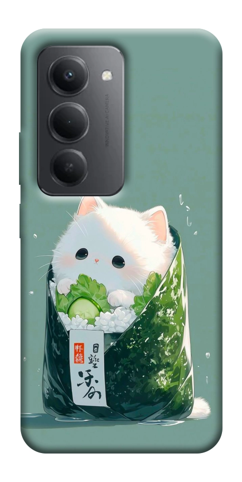 Чехол Cat onigiri для Xiaomi Redmi 15 (Global)